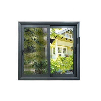 Hanging Curtain Type Aluminium Sliding Window with Shutter Windows 6063-T5 Profile