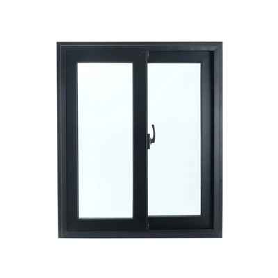 Hanging Curtain Type Aluminium Sliding Window with Shutter Windows 6063-T5 Profile