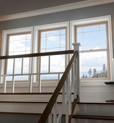Silicone Sealant Sealing System PVC Frame Lift Up Window with Mosquito Net and Upvc Glass