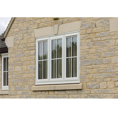 Customizable Hanging Curtain Type Upvc Casement Windows with Chinese Top Hardware