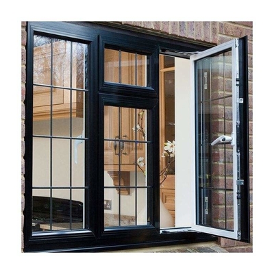Customizable Hanging Curtain Type Upvc Casement Windows with Chinese Top Hardware