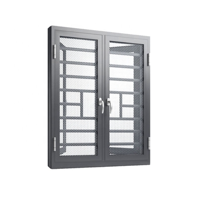 Low-E Glass European-style Aluminium Casement Window with Triple Double Glazed and Screen