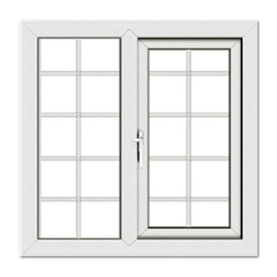 Hanging Curtain Type PVC House Casement Windows with Security Mesh from Qualified Hardware