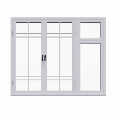 Hanging Curtain Type PVC House Casement Windows with Security Mesh from Qualified Hardware