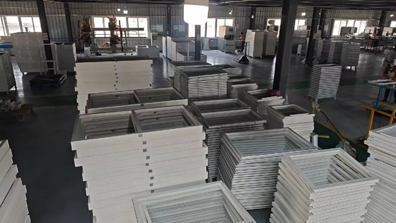 Windproof Casement Windows With Screens and Tempering Glass for Customizable Size
