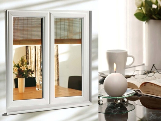 Modern Design Black Casement Windows Swing Open in Modern Style for Upvc Window Roller