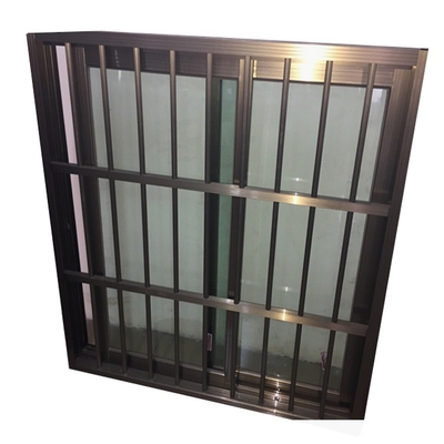 Passive House Aluminium Sliding Windows with Bullet Proof Feature and Customized Size