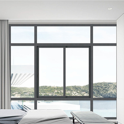 900 Series Aluminum Sliding Window in Modern Design Style with Flat Step and Bay View