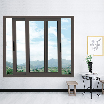 900 Series Aluminum Sliding Window in Modern Design Style with Flat Step and Bay View