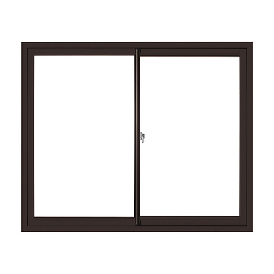 American Style Glass Window for Houses Open Style Sliding Fluorocarbon Spraying Surface