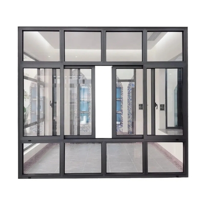 Double Glazed House Doors for Heat Insulation Function and Anodized Aluminum Material
