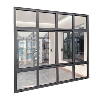 Double Glazed House Doors for Heat Insulation Function and Anodized Aluminum Material