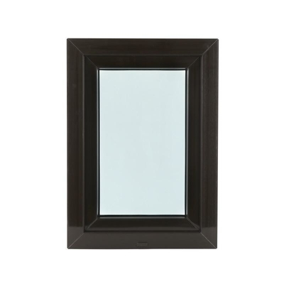 UPVC Casement Windows with Coustmer Requirement Glass Color in 60 x 48 Black House