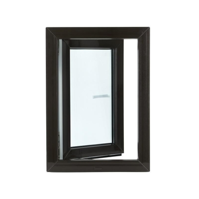 UPVC Casement Windows with Coustmer Requirement Glass Color in 60 x 48 Black House