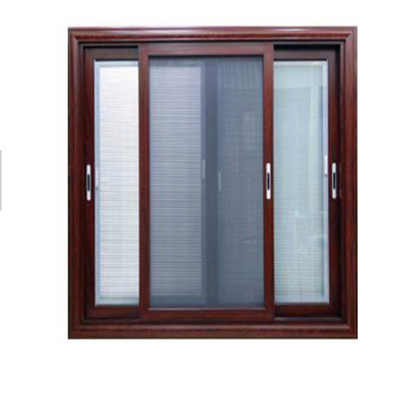 Horizontal Sliding Roof Courtyard Reception Window with 4 Panels and Anti-Theft Flange