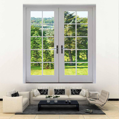 Modern House Window Low-E Glazing Germany Hardware UPVC Casement Window with Crank Handle
