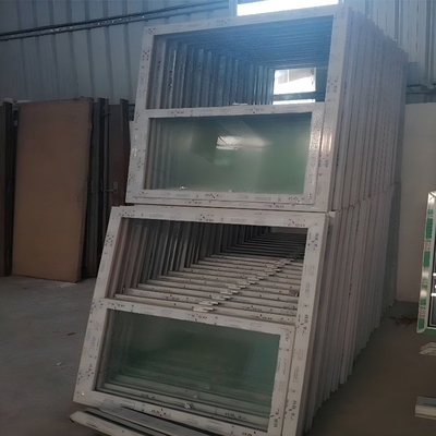 Modern Living Room Hanging Curtain Type Aluminum Alloy Triple Glass Sliding Doors and Windows