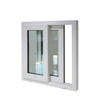 OEM Customized Modern Design Style 3 Panel Upvc Sliding Window for Gambia Market