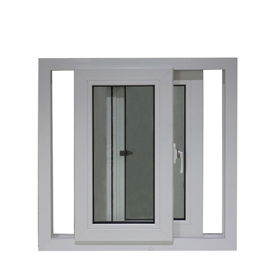 OEM Customized Modern Design Style 3 Panel Upvc Sliding Window for Gambia Market