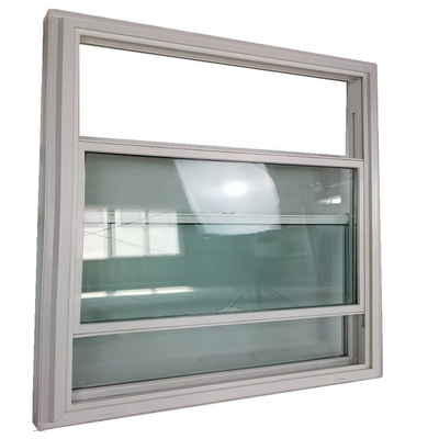 Modern Design Heat Insulation Vinyl Double Hung Windows with Pvc Frame and Mosquito Net