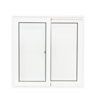 Sliding Curtain Type Window Upvc Profile European Style Double Glazed Sliding Window