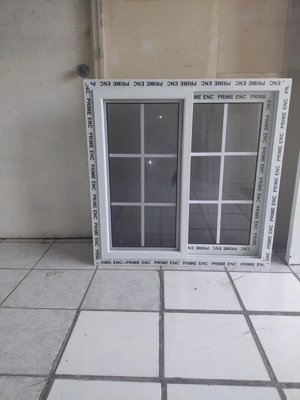EUROPEAN Design Style Replacement Storm Vinyl Plastic Glass Slide Doors for UPVC Windows