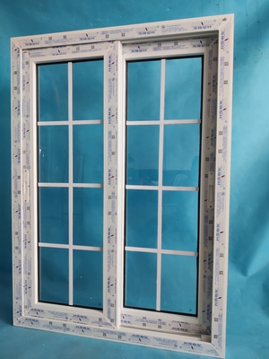 EUROPEAN Design Style Replacement Storm Vinyl Plastic Glass Slide Doors for UPVC Windows