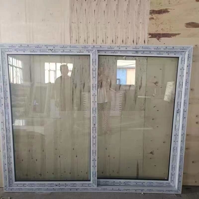 Customized Colors Sliding Curtain Type Soundproof Grid Vinyl Plastic Glass Slide Doors