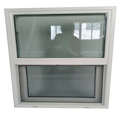 Energy UPVC Frame glass Curtain Type Roller Blind Pvc Window Frame for Single Hung Window