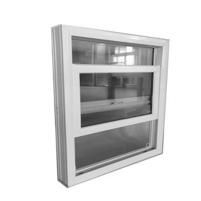 Energy UPVC Frame glass Curtain Type Roller Blind Pvc Window Frame for Single Hung Window