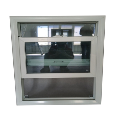 Energy UPVC Frame glass Curtain Type Roller Blind Pvc Window Frame for Single Hung Window