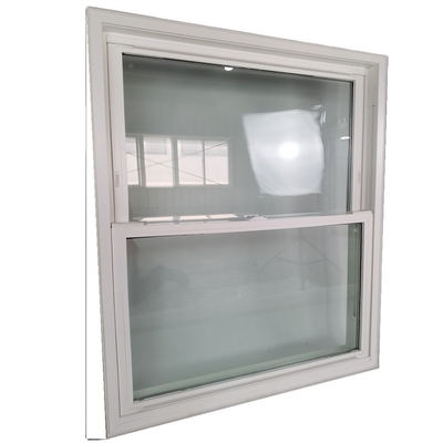 Customized Size Horizontal Opening Pattern Double Hung Windows from Professional PVC Frame