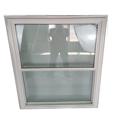 Customized Size Horizontal Opening Pattern Double Hung Windows from Professional PVC Frame