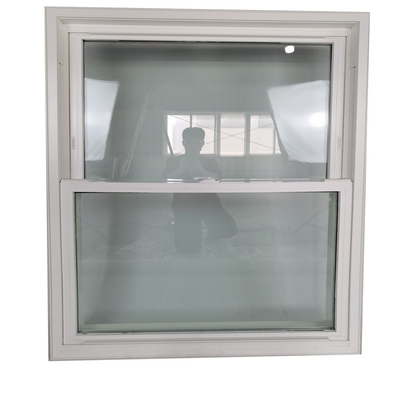 Customized Size Horizontal Opening Pattern Double Hung Windows from Professional PVC Frame