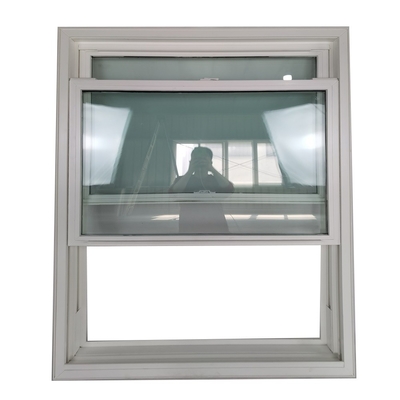Customized Size Horizontal Opening Pattern Double Hung Windows from Professional PVC Frame