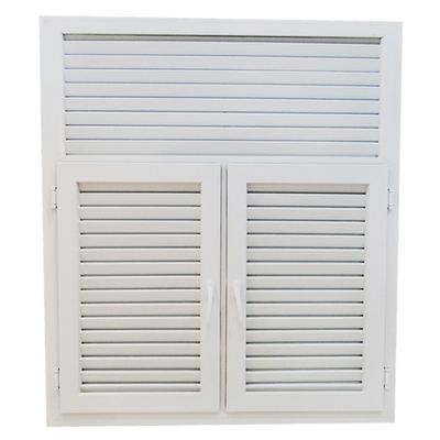 Custom Louvre Retractable Roman Indoor Fire Rated Safety Shutters for Anti-theft Function