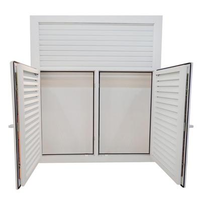 Custom Louvre Retractable Roman Indoor Fire Rated Safety Shutters for Anti-theft Function