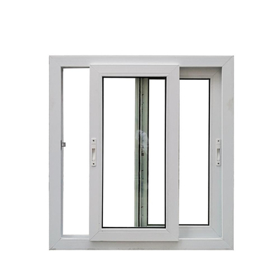 UPVC Sliding Glass Doors with Sash Pull Up Safety Steel Slide Slider and Tilt Function