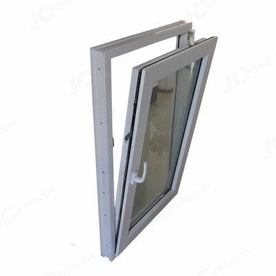 Large German Tilt Sliding Pvc And Turn Windows with Modern Design and Double Glass
