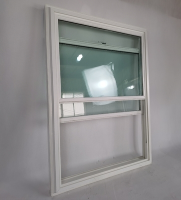 Double Soundproof VERTICAL Swing Vinyl UPVC Double Hung Window for Doors and Windows