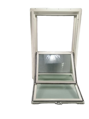 PVC Frame Double Glazed School Window with Safety Characteristics and Customized Size