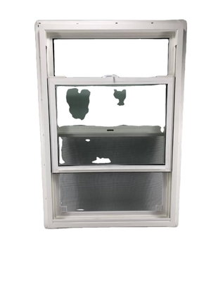 PVC Frame Double Glazed School Window with Safety Characteristics and Customized Size