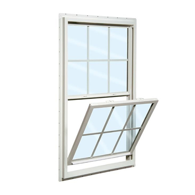 PVC Frame Double Glazed School Window with Safety Characteristics and Customized Size