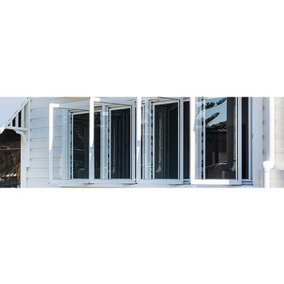 Swing Open Modern Design Aluminum Pvc Energy Saving Grill Casement Windows for Houses
