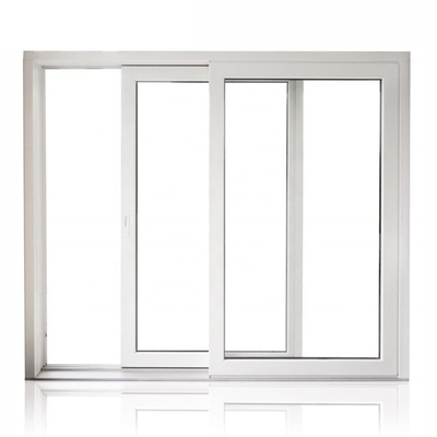Modern Design Style Double Glazed Residential Slide Windows with Low-E Glass and Net