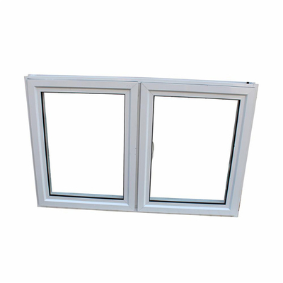 Energy Thermal Break Upvc Triple Glazed Passive House Windows with Hanging Curtain Type