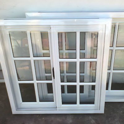 Minimalist Style Pvc Sliding Window Design for Versatility Upvc Double Glazed Windows