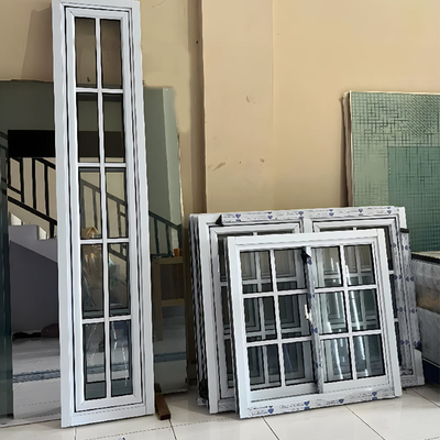 Minimalist Style Pvc Sliding Window Design for Versatility Upvc Double Glazed Windows