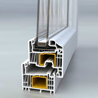 Minimalist Style Pvc Sliding Window Design for Versatility Upvc Double Glazed Windows