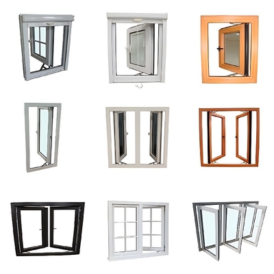Minimalist Style Pvc Sliding Window Design for Versatility Upvc Double Glazed Windows